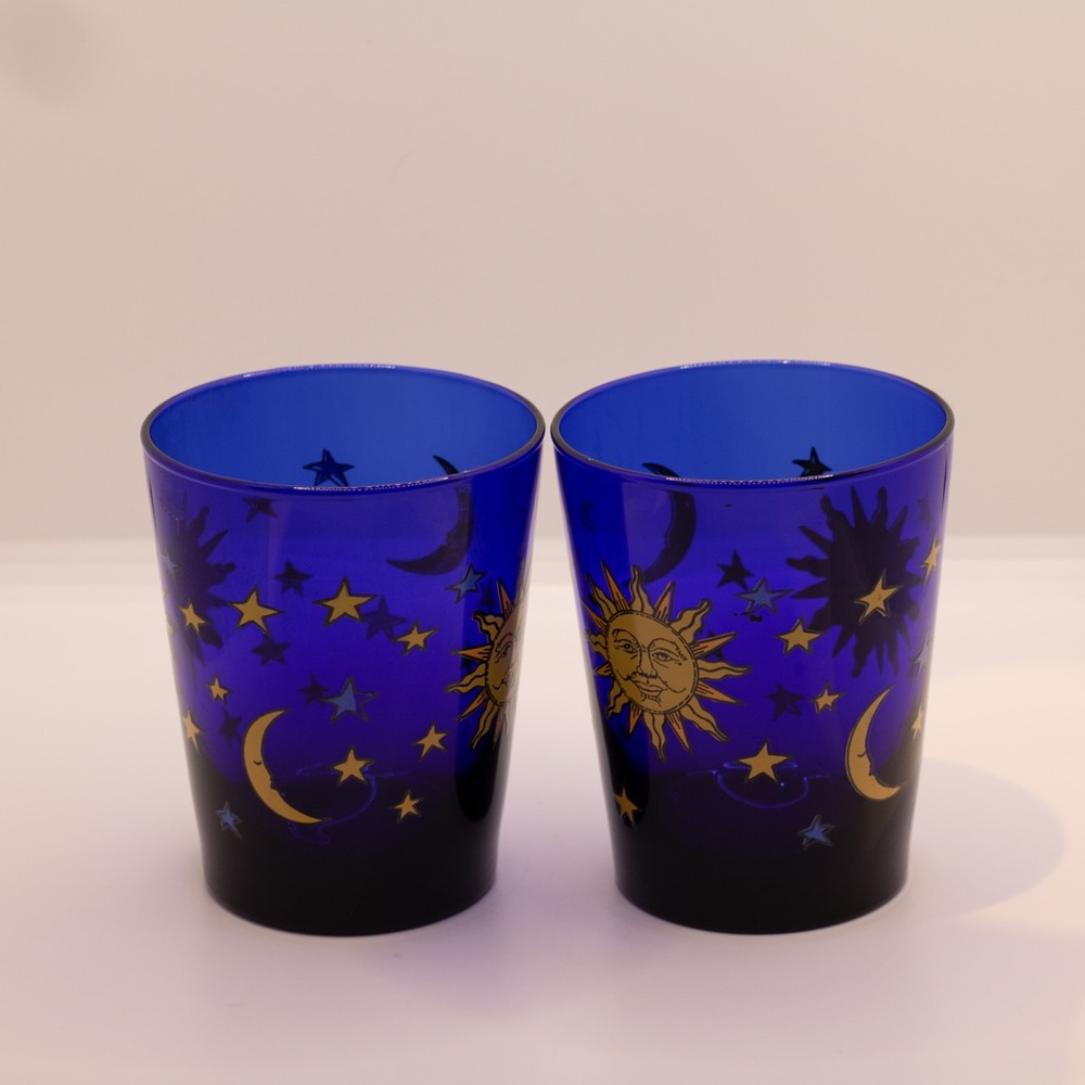 Libbey Celestial Lowball Glasses (Set of 2)
